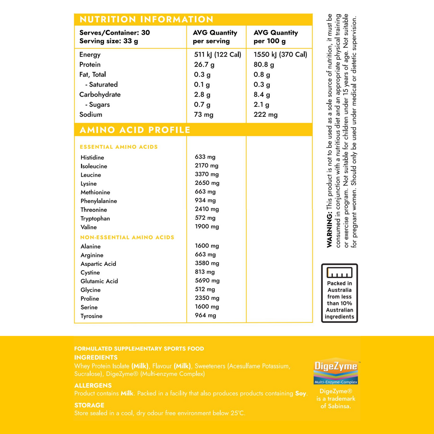 Essential Protein Vanilla ice cream