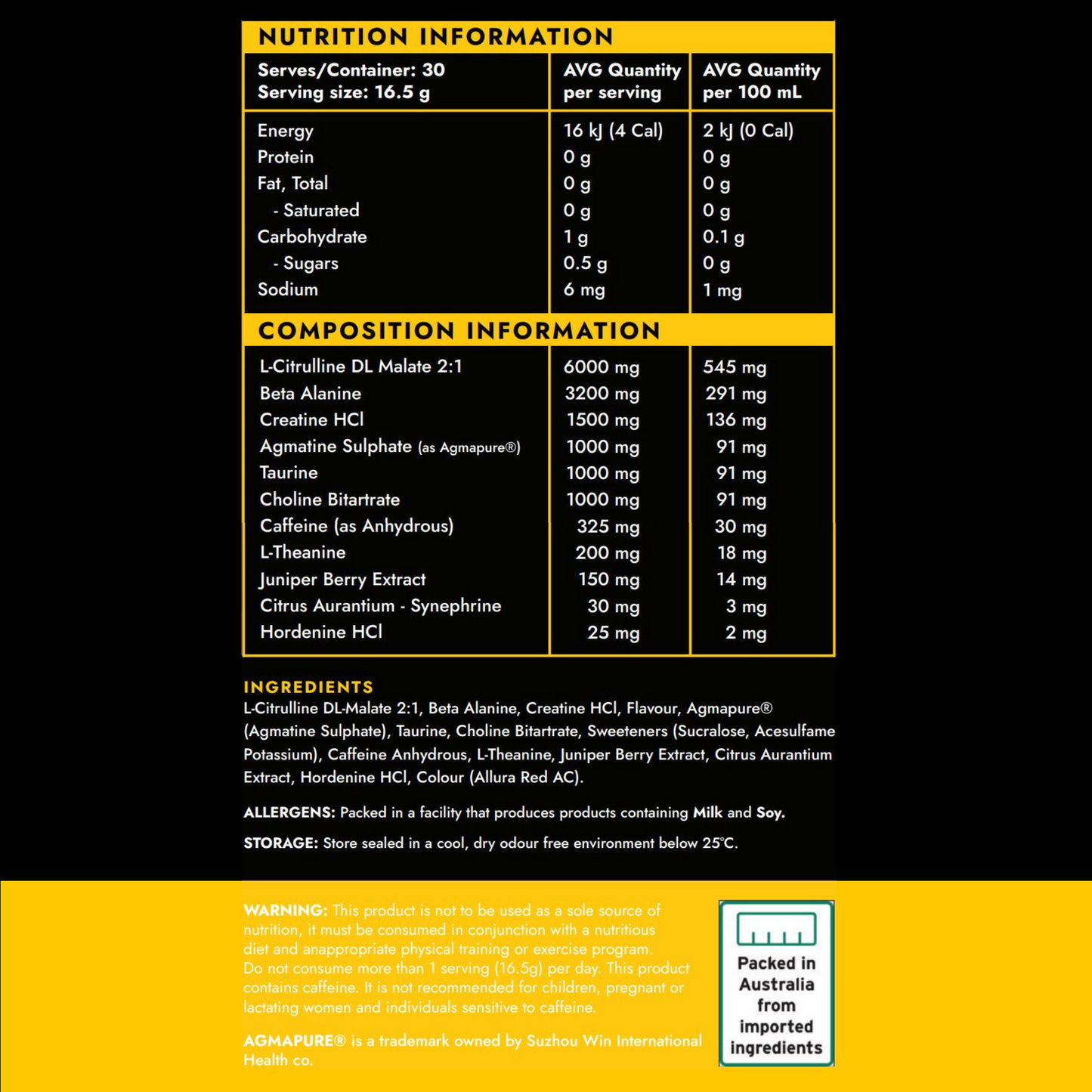 DOMINATE Pre Tropical