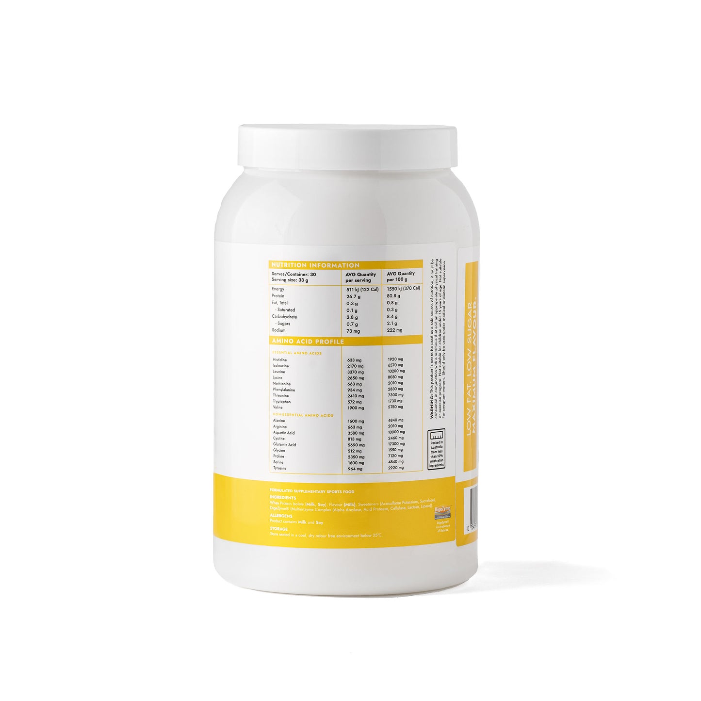 Essential Protein Vanilla ice cream
